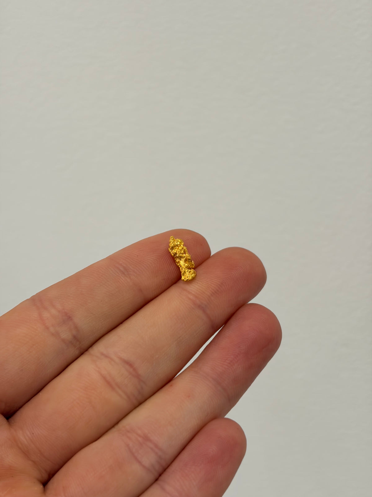0.84 grams Natural Gold Nugget - October drop