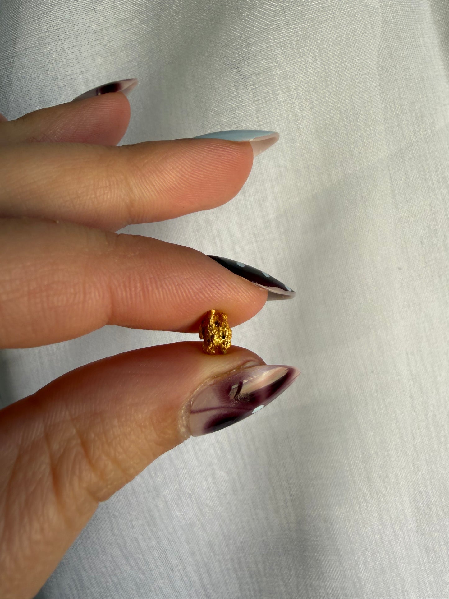 0.63 grams Natural Gold Nugget - August 2.0 drop