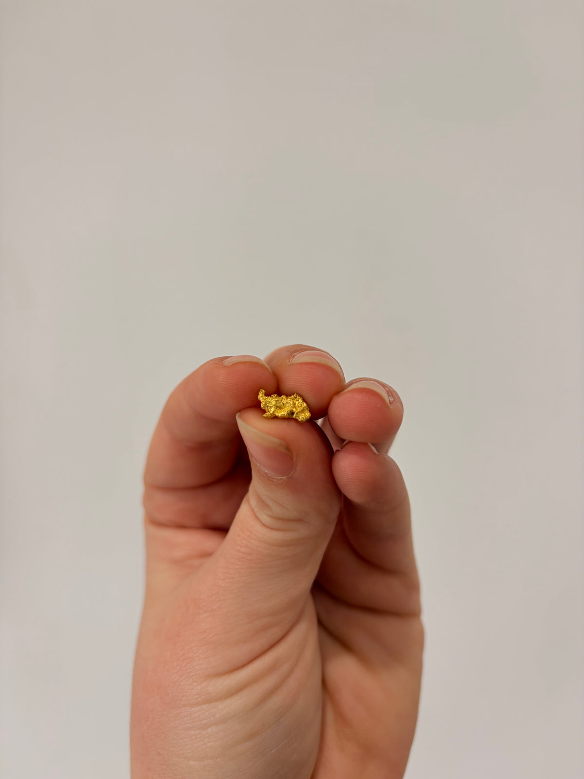 0.76 grams Natural Gold Nugget - October drop