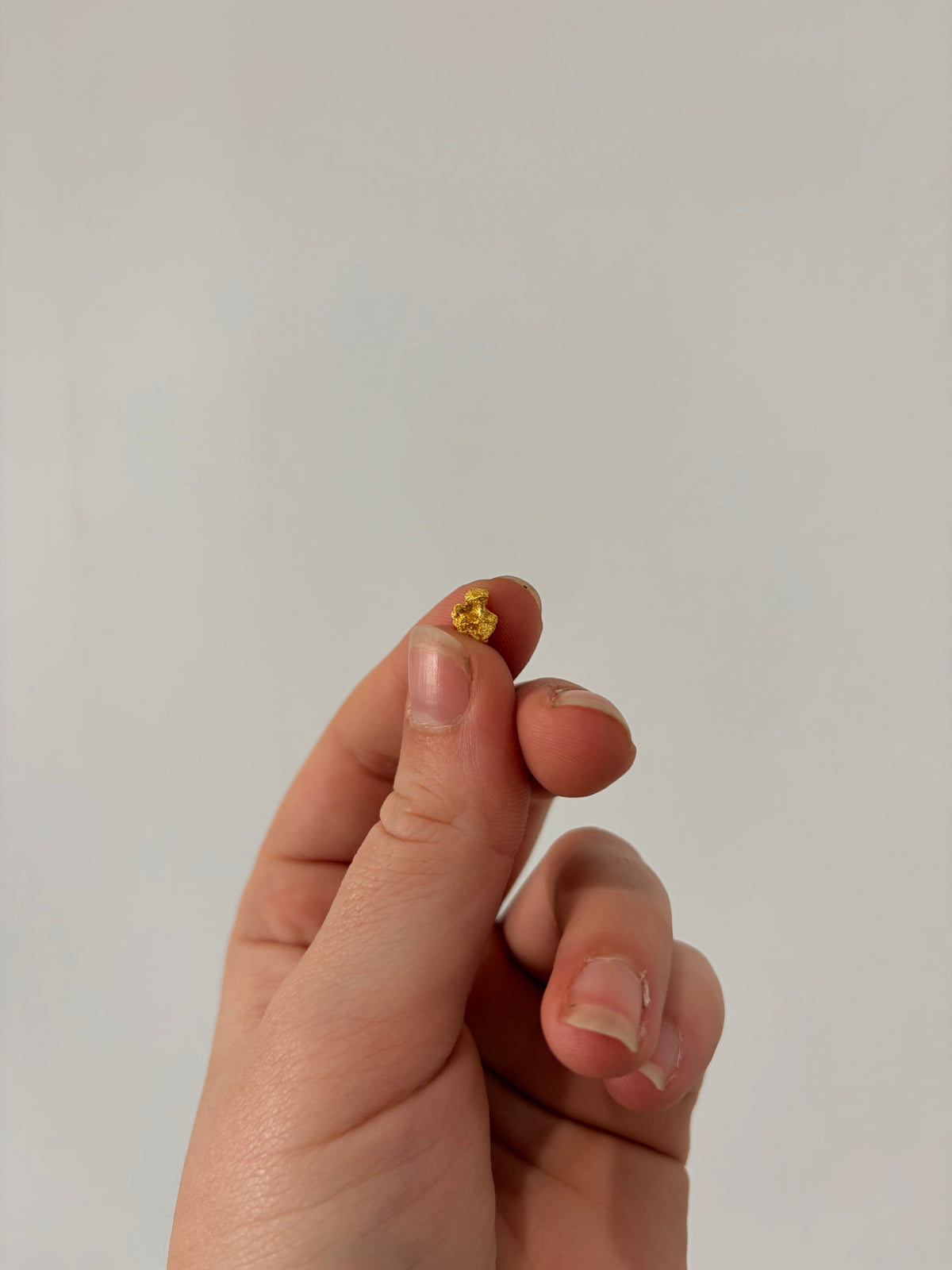 0.77 grams Natural Gold Nugget - October drop