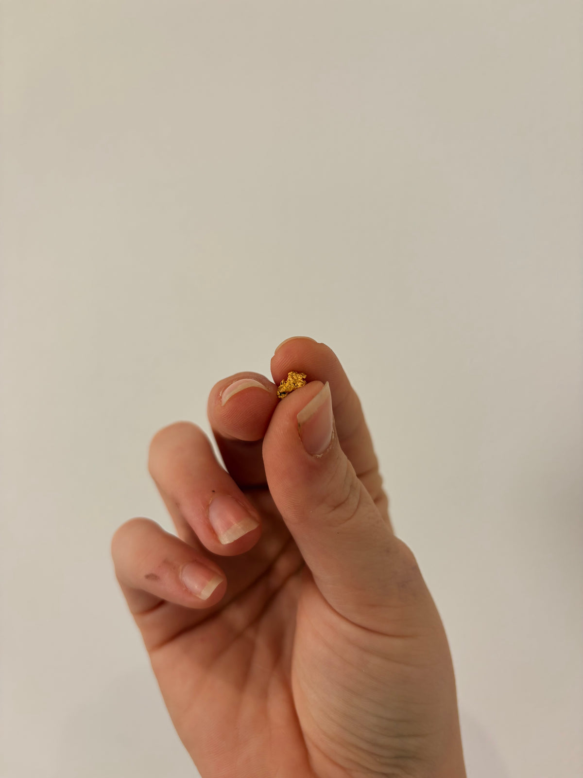 0.39 grams Natural Gold Nugget - October drop