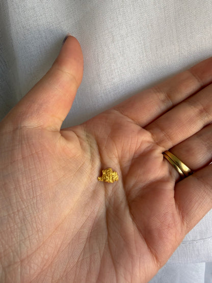 0.86 grams Natural Gold Nugget - August 2.0 drop