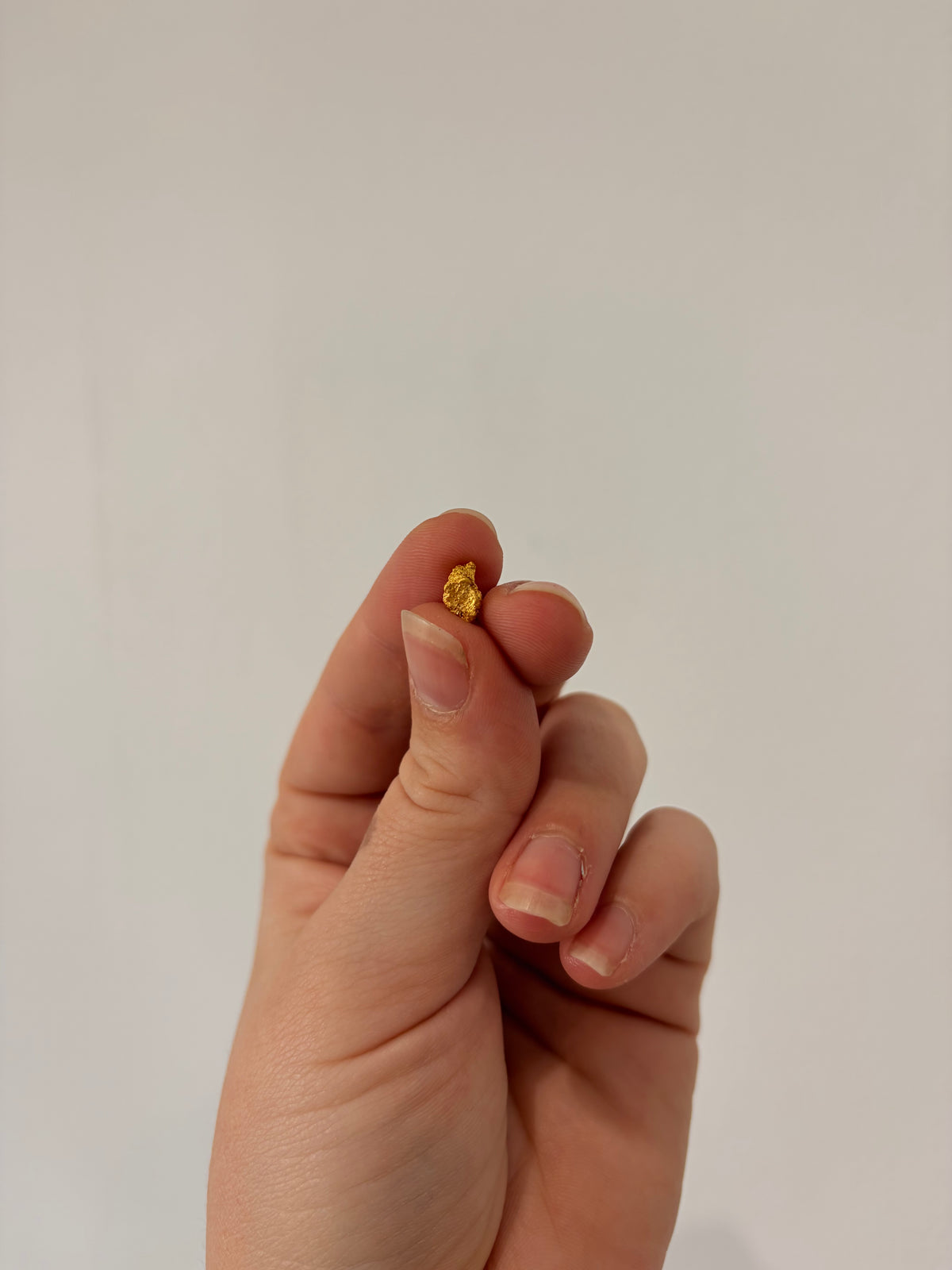 0.4 grams Natural Gold Nugget - October drop