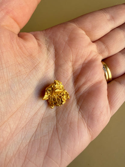6.8 grams Natural Gold Nugget - August 2.0 drop