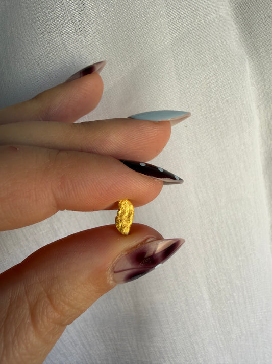 0.36 grams Natural Gold Nugget - August 2.0 drop