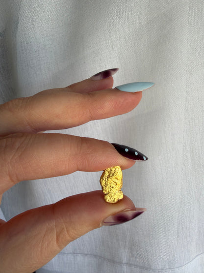 3.1 grams Natural Gold Nugget - August 2.0 drop