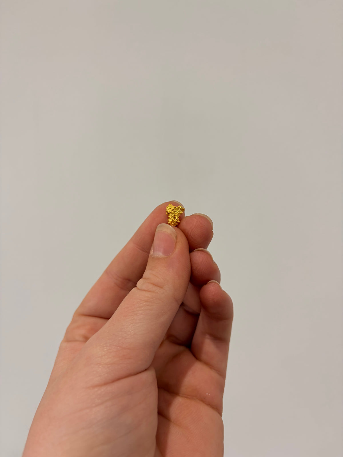 0.84 grams Natural Gold Nugget - October drop