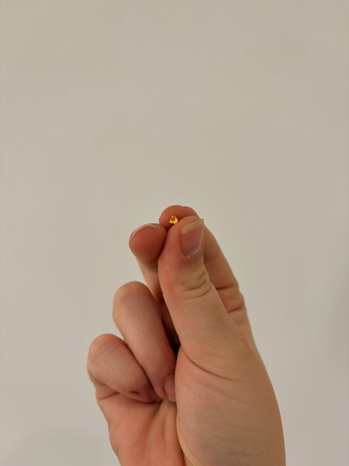 0.18 grams Natural Gold Nugget - October drop