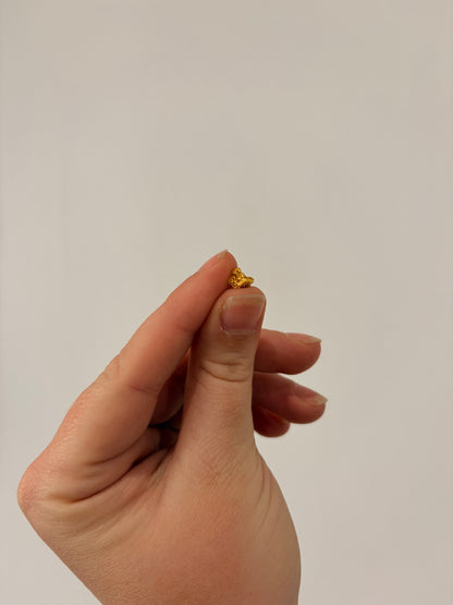0.67 grams Natural Gold Nugget - October drop