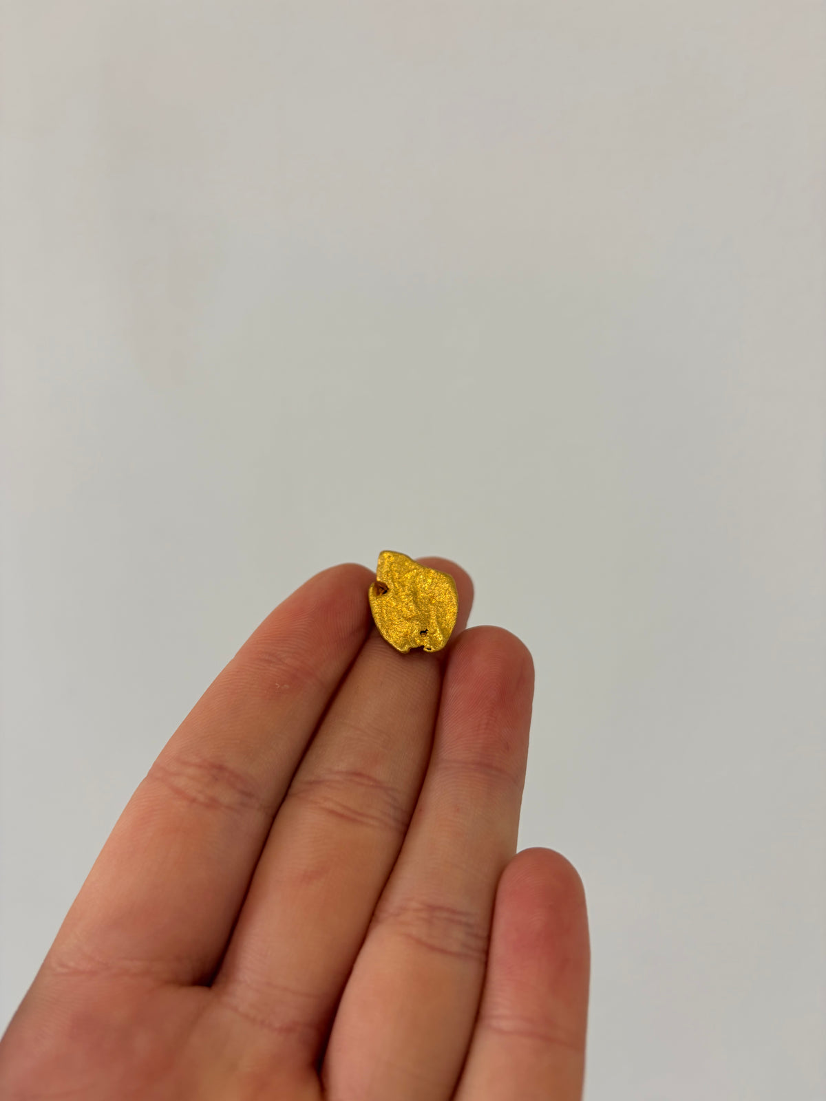 7.34 grams Natural Gold Nugget - October drop