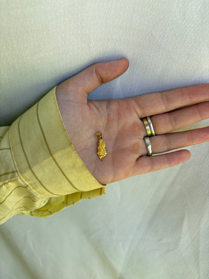 1.8 gram Natural Gold Nugget Pendant
