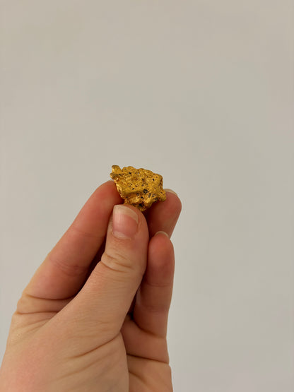 18.24 grams Natural Gold Nugget - October drop
