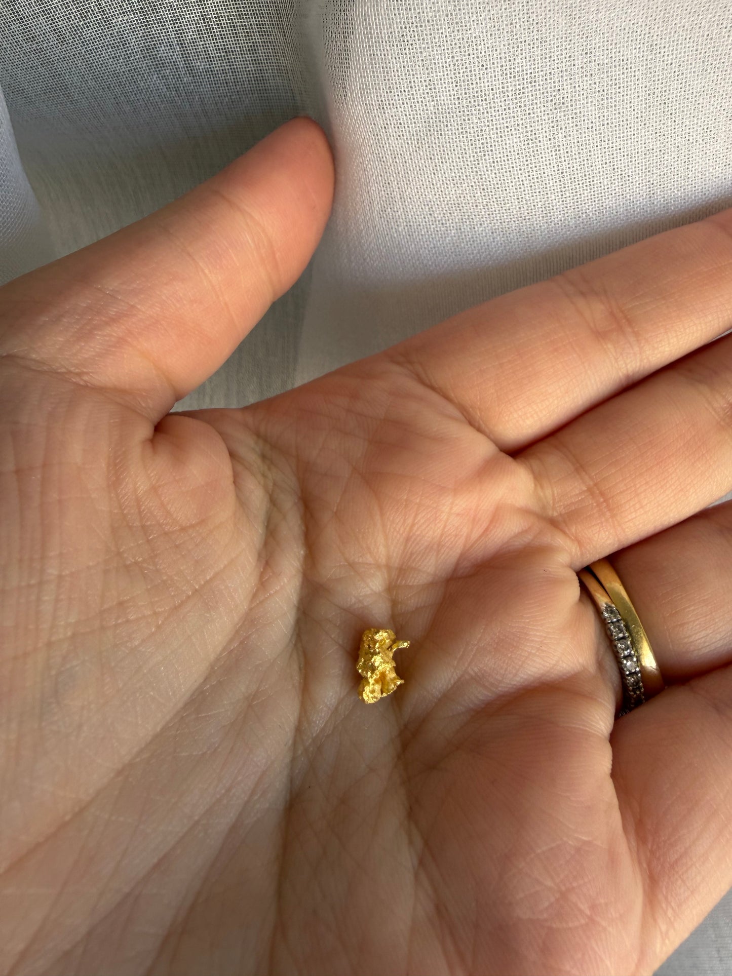 1.1 grams Natural Gold Nugget - August 2.0 drop