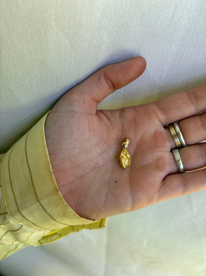 4.1 gram Natural Gold Nugget Pendant