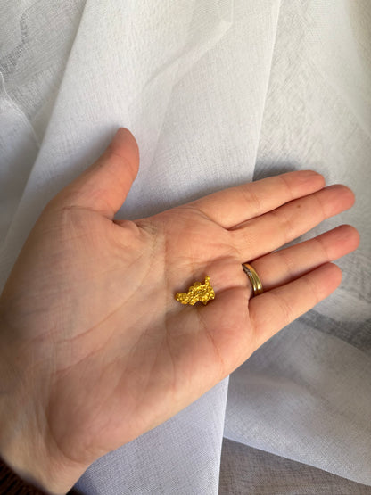 3.93 grams Natural Gold Nugget - August 2.0 drop