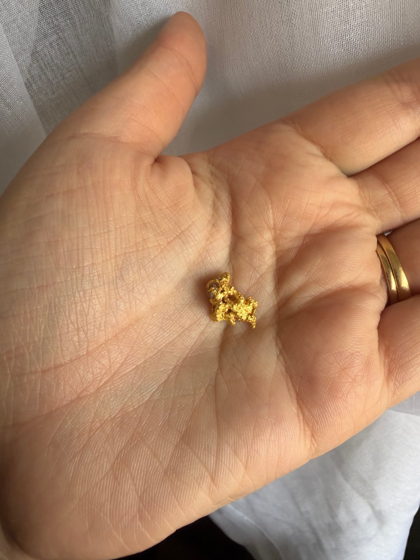 3.14 grams Natural Gold Nugget - August 2.0 drop