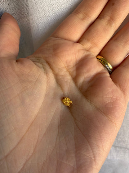 0.63 grams Natural Gold Nugget - August 2.0 drop