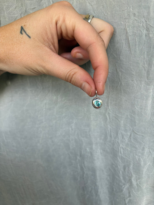 Desert Droplet - Silver and Apatite