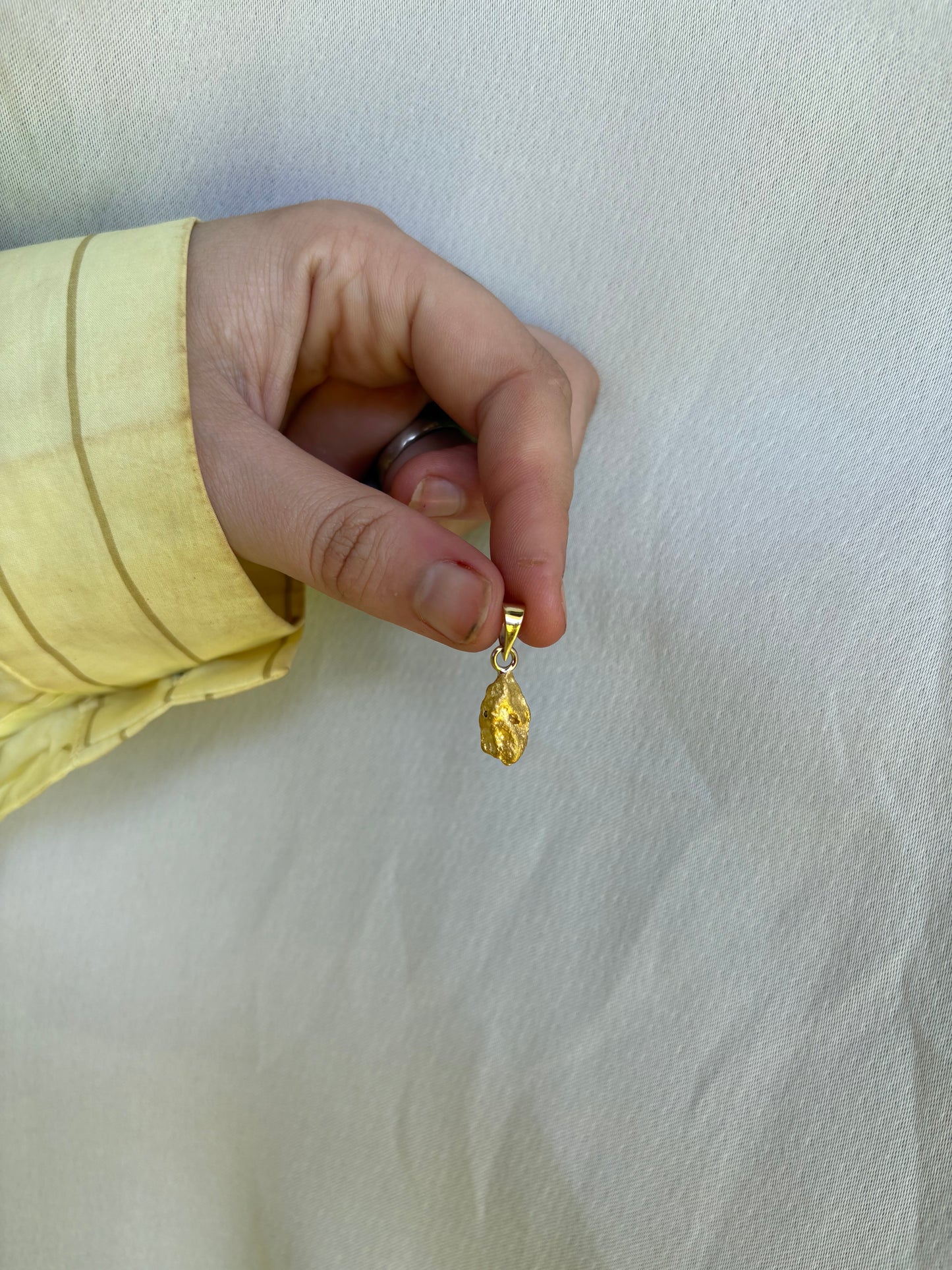 4.1 gram Natural Gold Nugget Pendant