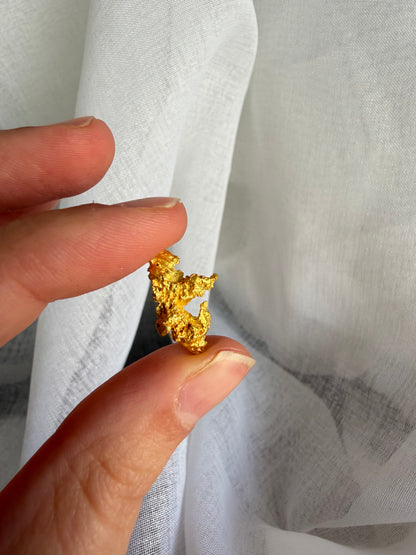3.7 grams Natural Gold Nugget - August 2.0 drop