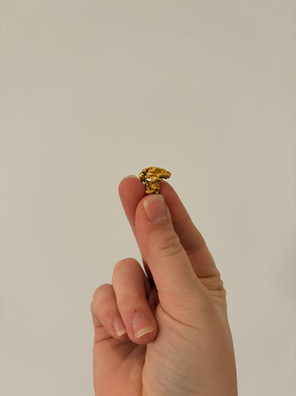 6.12 grams Natural Gold Nugget - October drop
