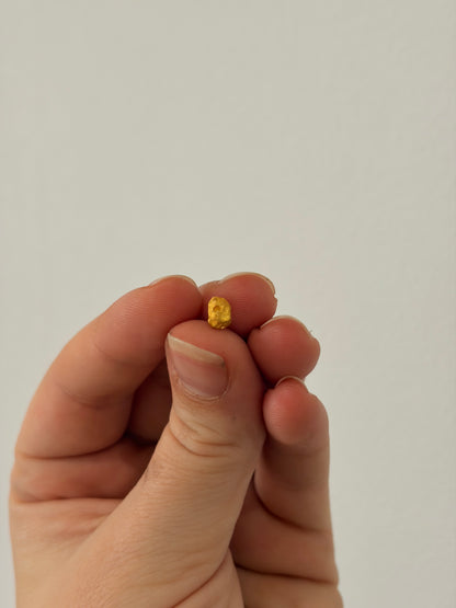 0.44 grams Natural Gold Nugget - October drop