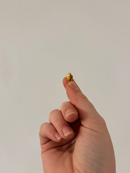 3.34 grams Natural Gold Nugget - October drop