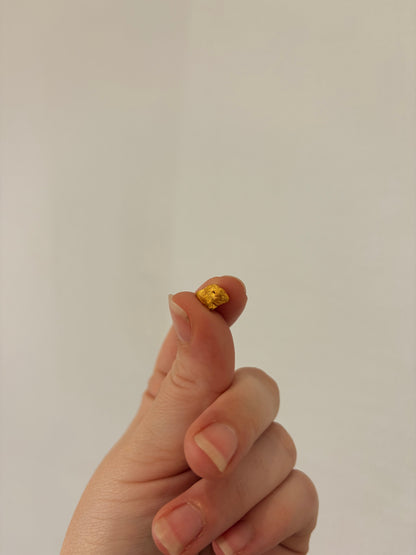 2 grams Natural Gold Nugget - October drop