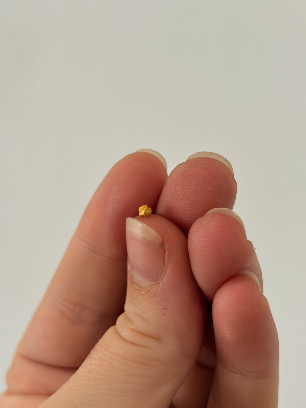 0.14 grams Natural Gold Nugget - October drop