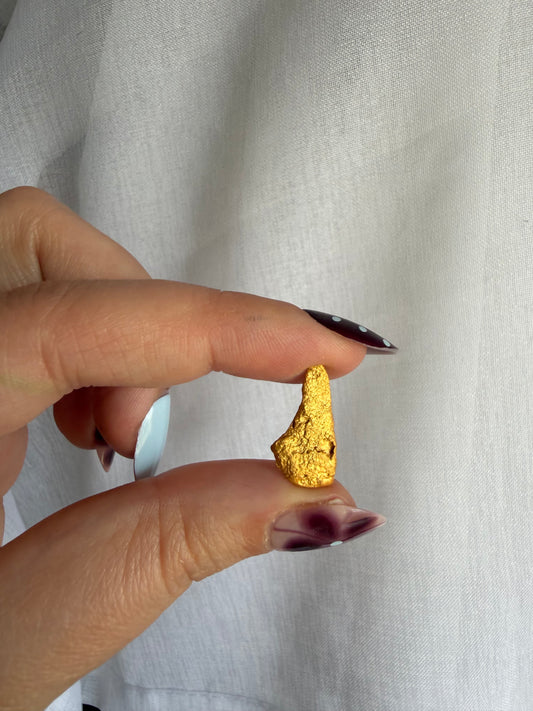 3.8 grams Natural Gold Nugget - August 2.0 drop
