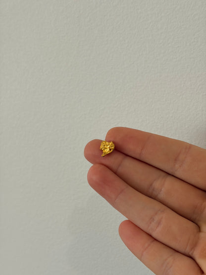 1.1 grams Natural Gold Nugget - October drop