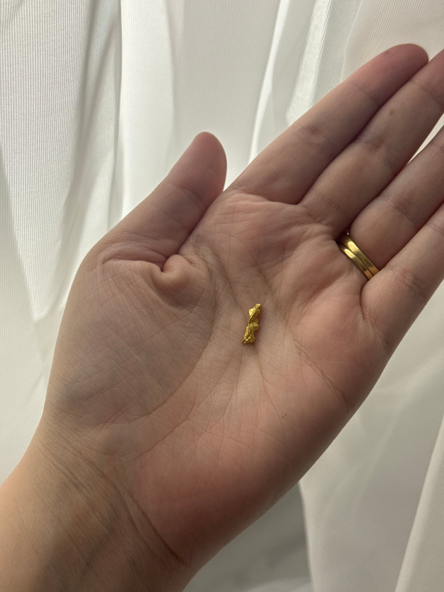 0.88 Gram Natural Gold Nugget