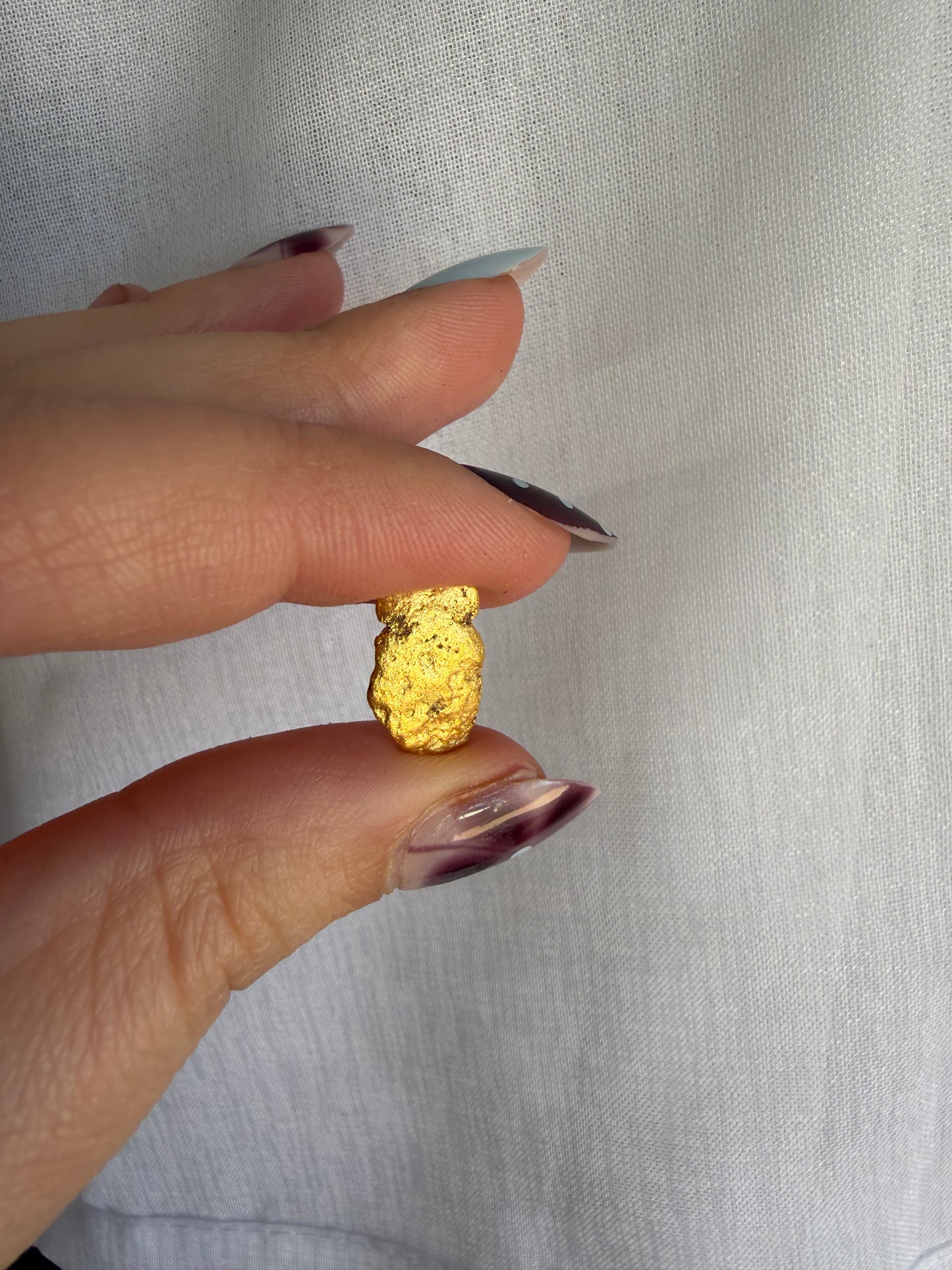 3.1 grams Natural Gold Nugget - August 2.0 drop