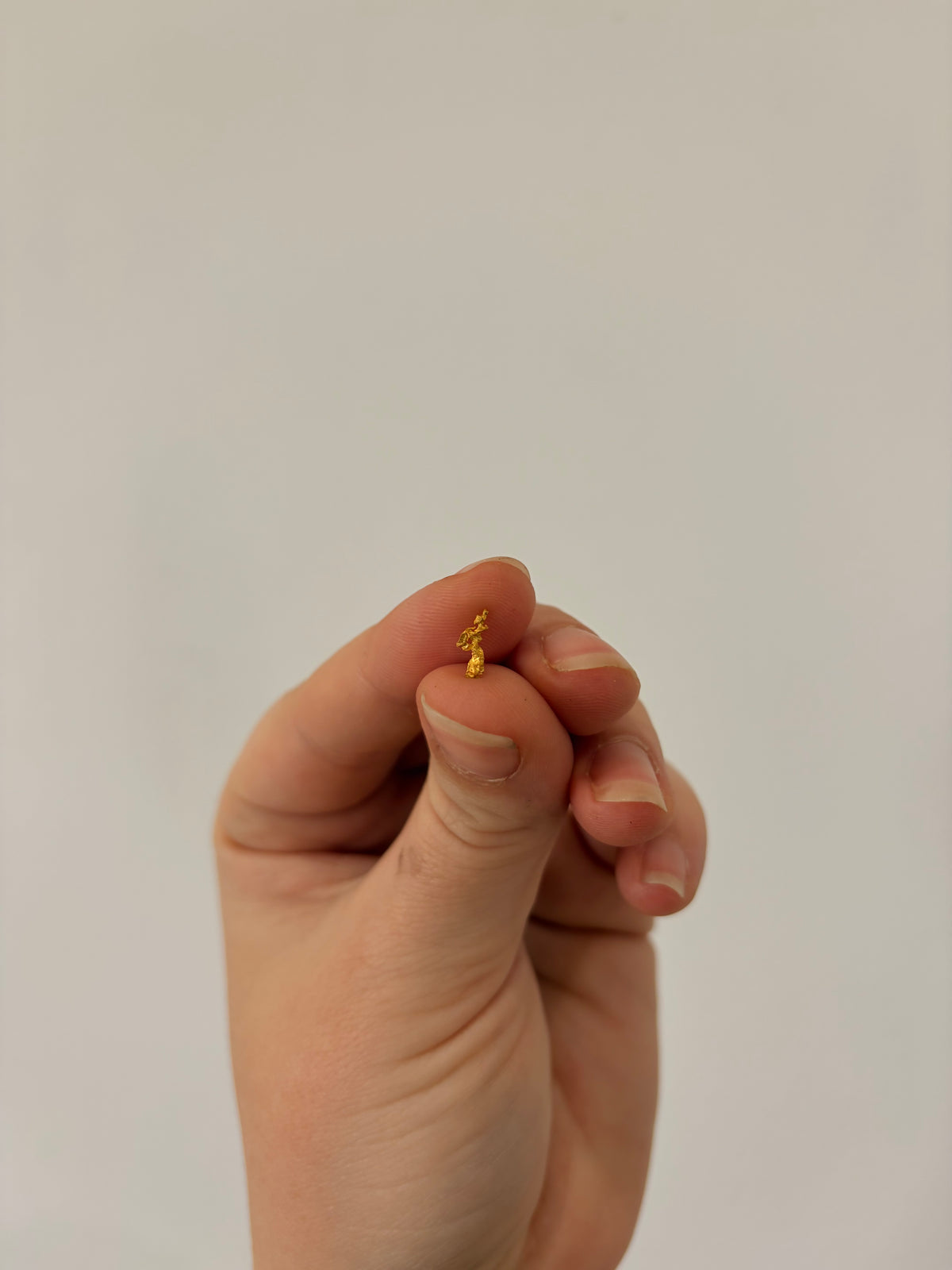0.14 grams Natural Gold Nugget - October drop