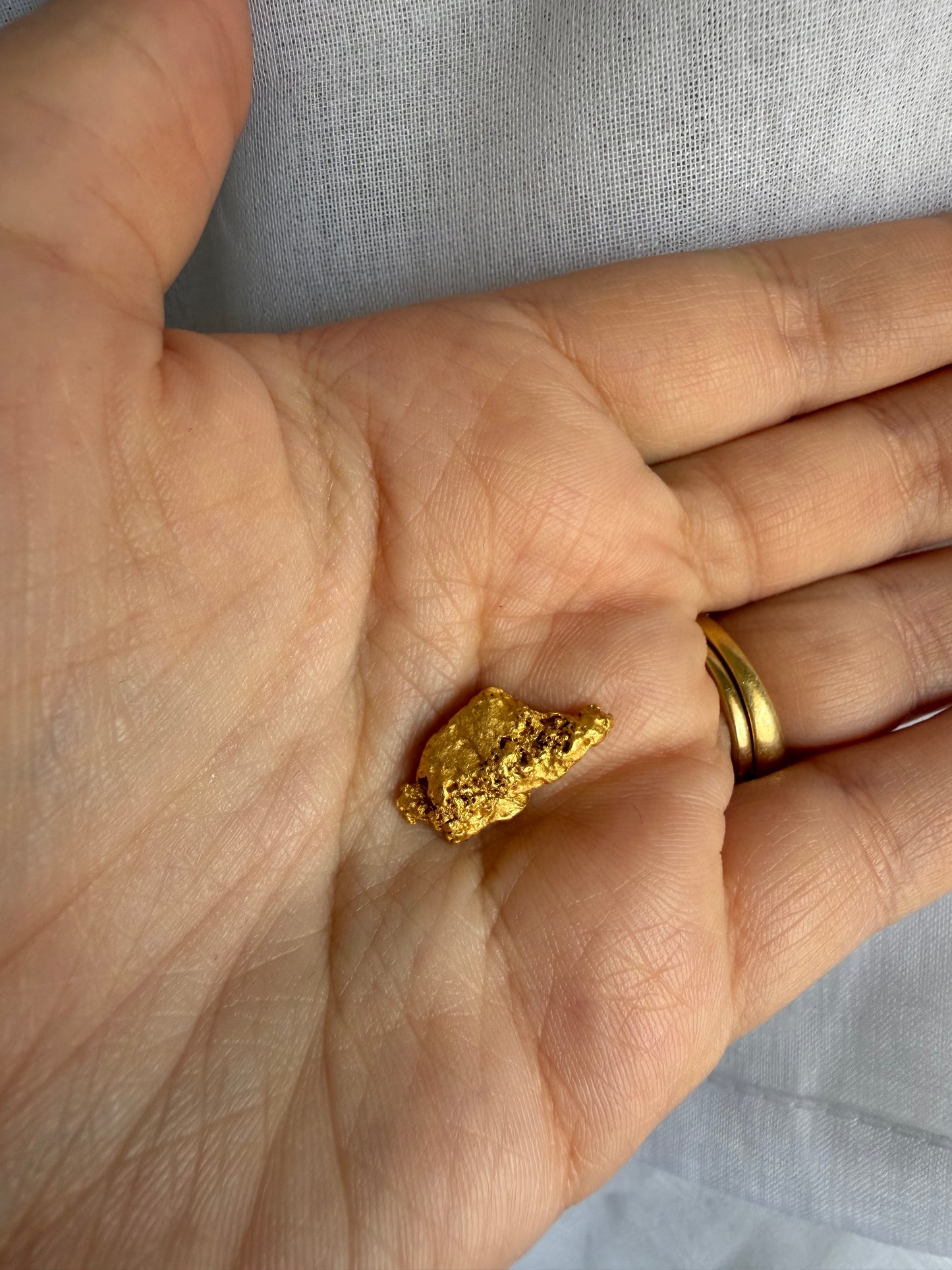 4.8 grams Natural Gold Nugget - August 2.0 drop