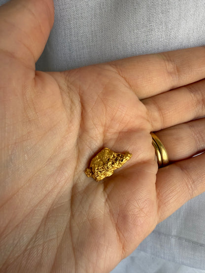 4.8 grams Natural Gold Nugget - August 2.0 drop