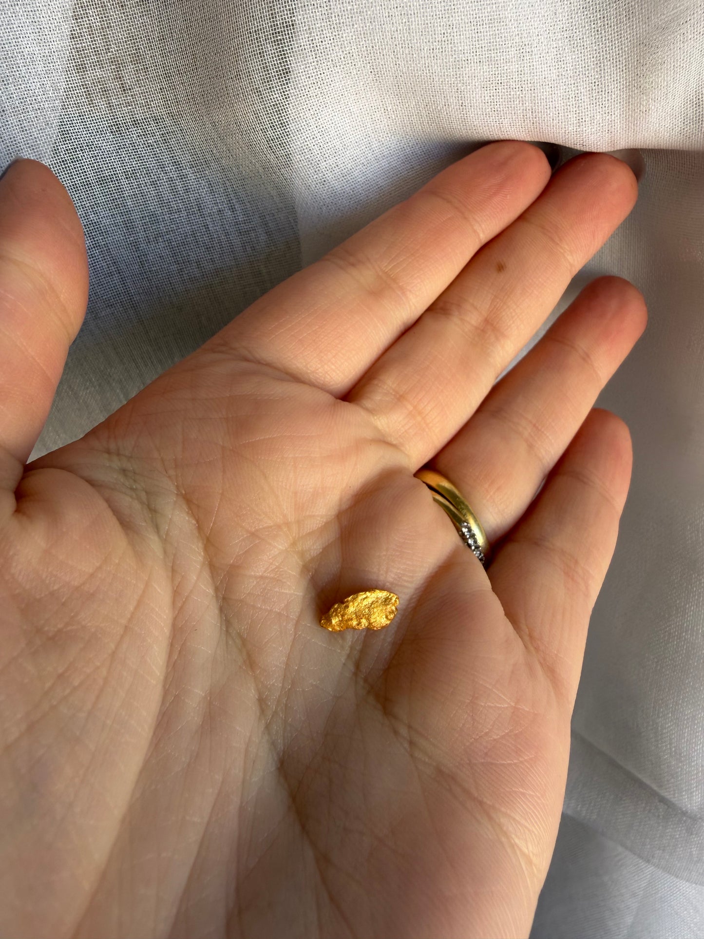 0.66 grams Natural Gold Nugget - August 2.0 drop