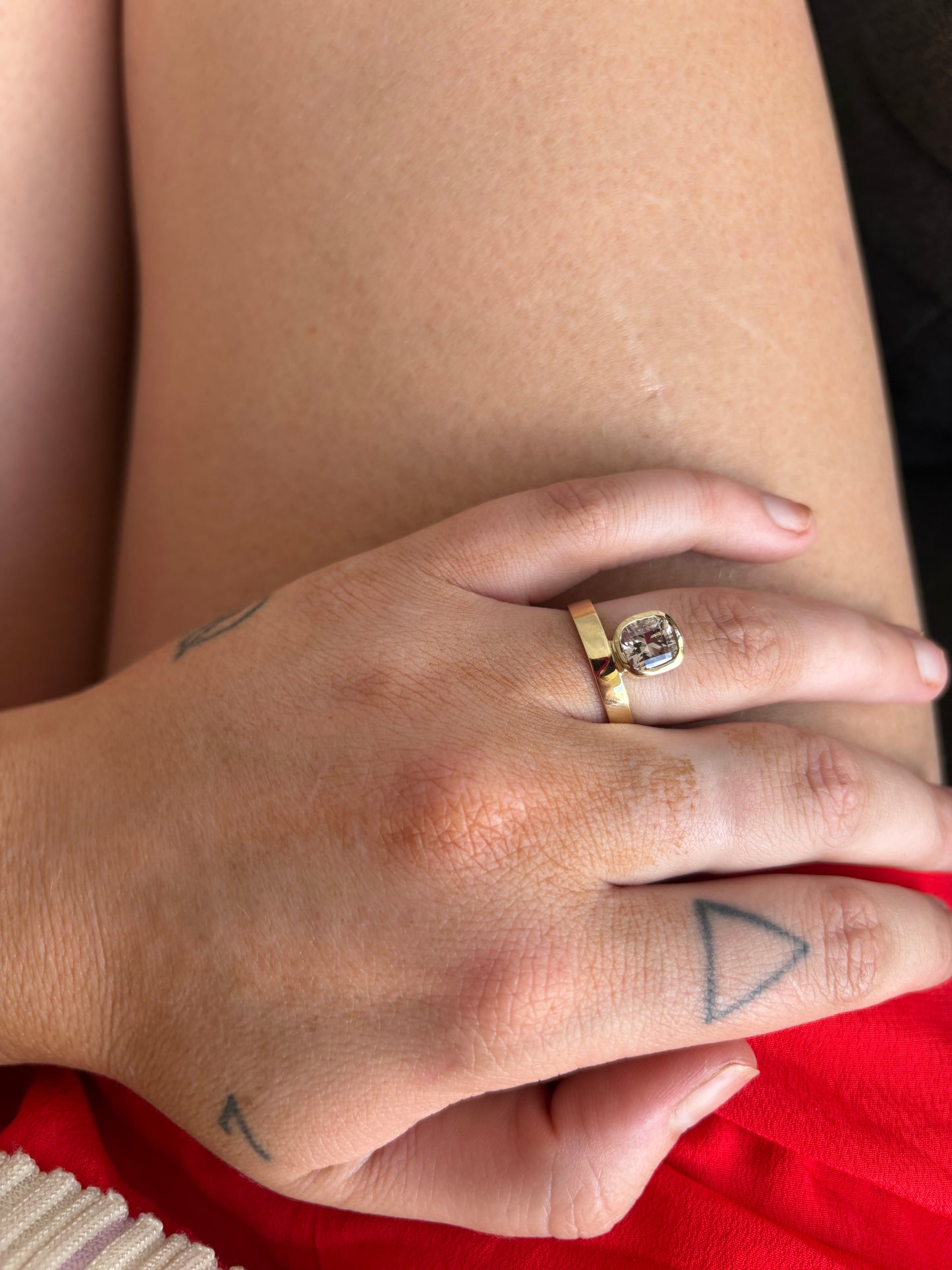 Everlasting Ring - Pink Zircon