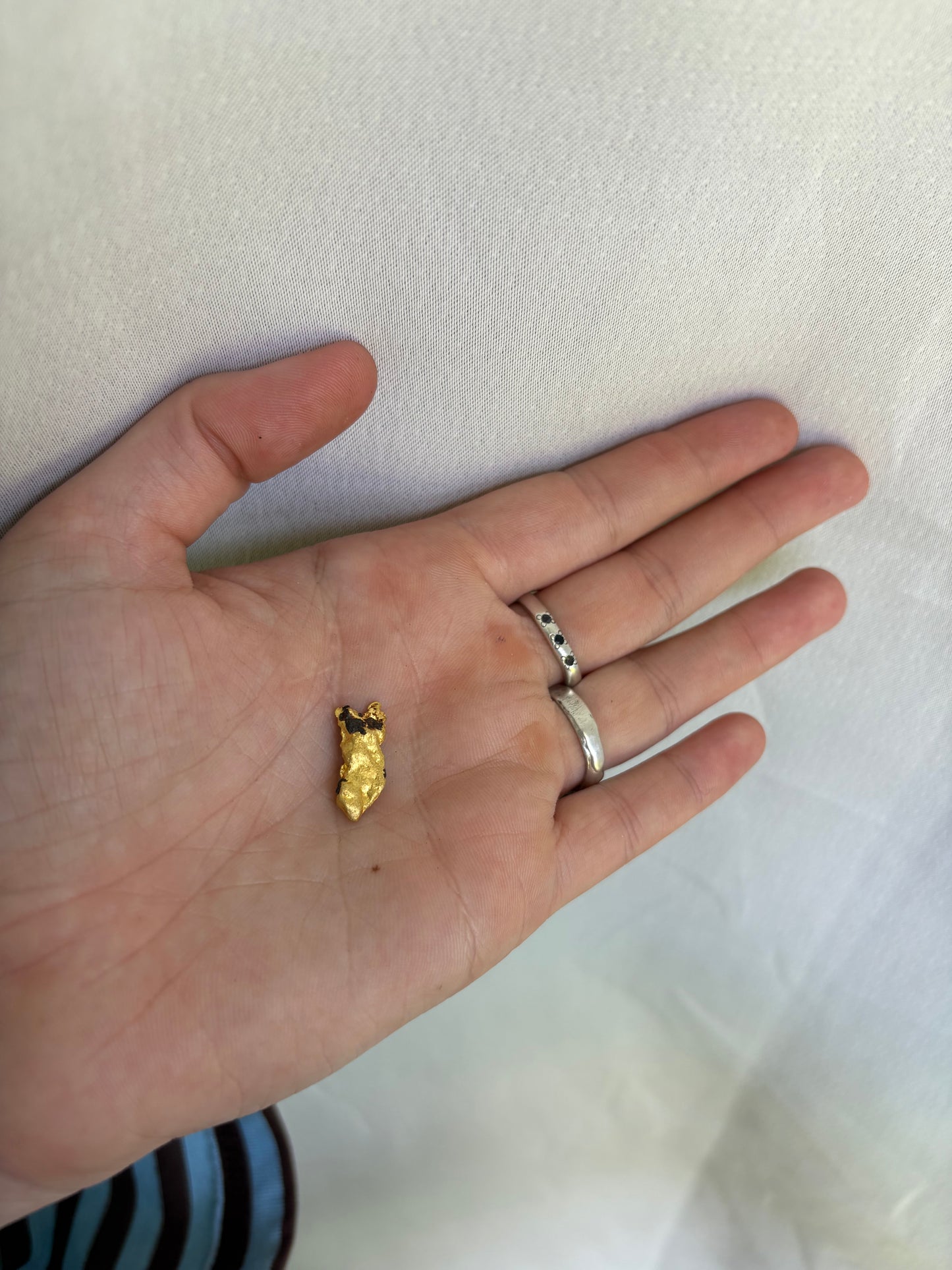 3 Gram Natural Gold Nugget (Total weight 3.4g)