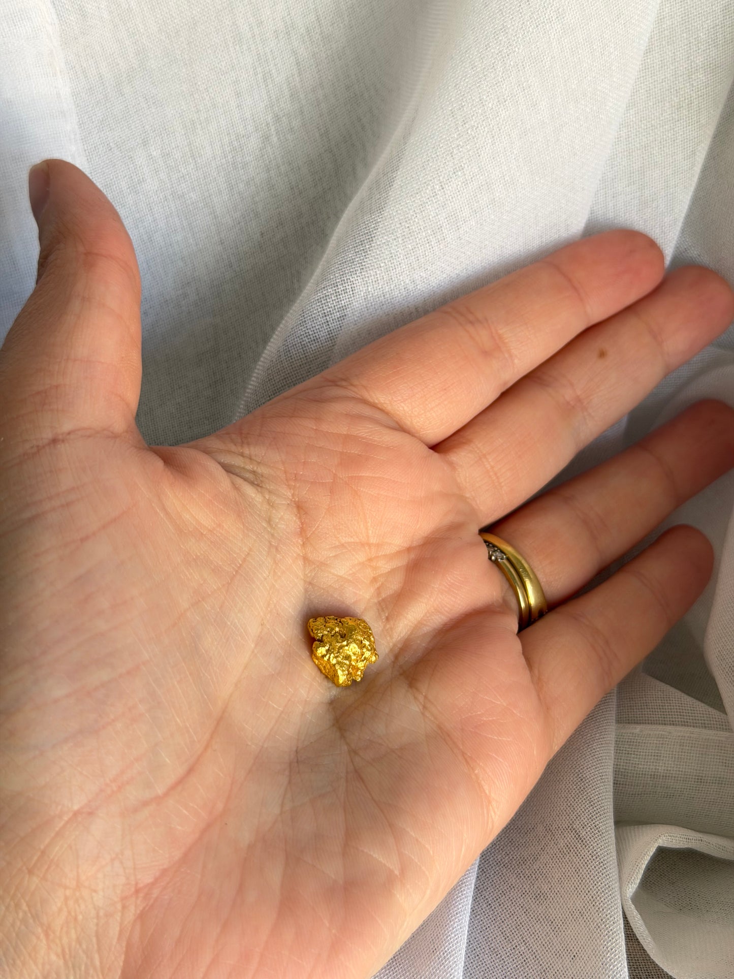 4.3 grams Natural Gold Nugget - August 2.0 drop