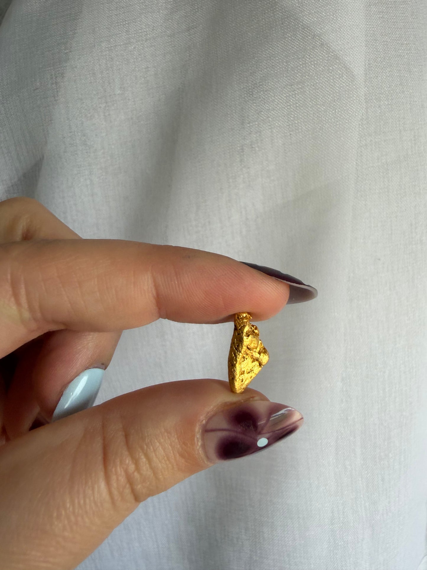 3.1 grams Natural Gold Nugget - August 2.0 drop