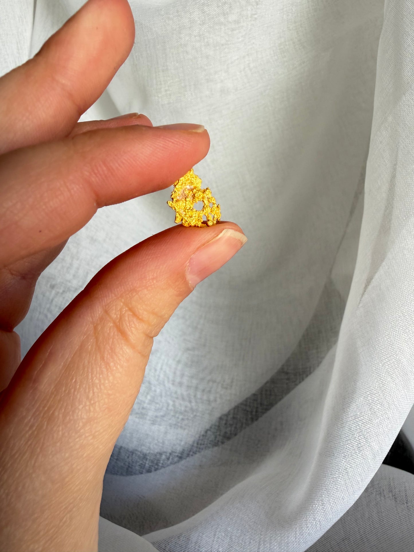 1.3 grams Natural Gold Nugget - August 2.0 drop
