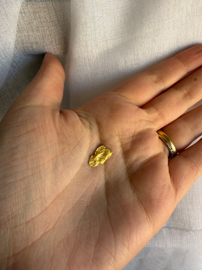 0.91 grams Natural Gold Nugget - August 2.0 drop