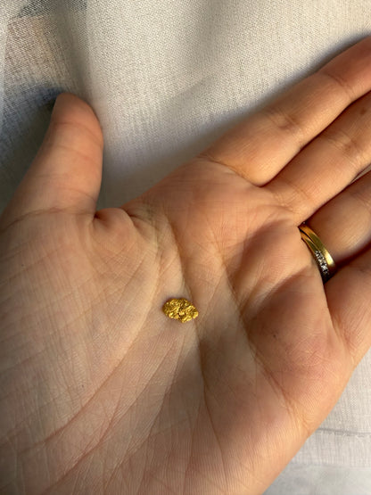 0.38 grams Natural Gold Nugget - August 2.0 drop