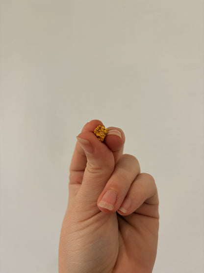 1.86 grams Natural Gold Nugget - October drop