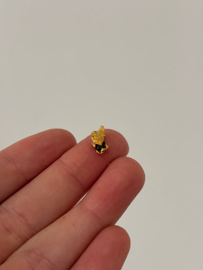 0.95 grams Natural Gold Nugget - October drop