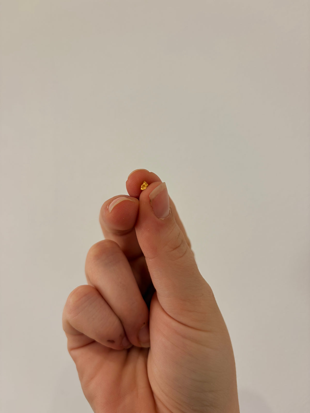 0.18 grams Natural Gold Nugget - October drop