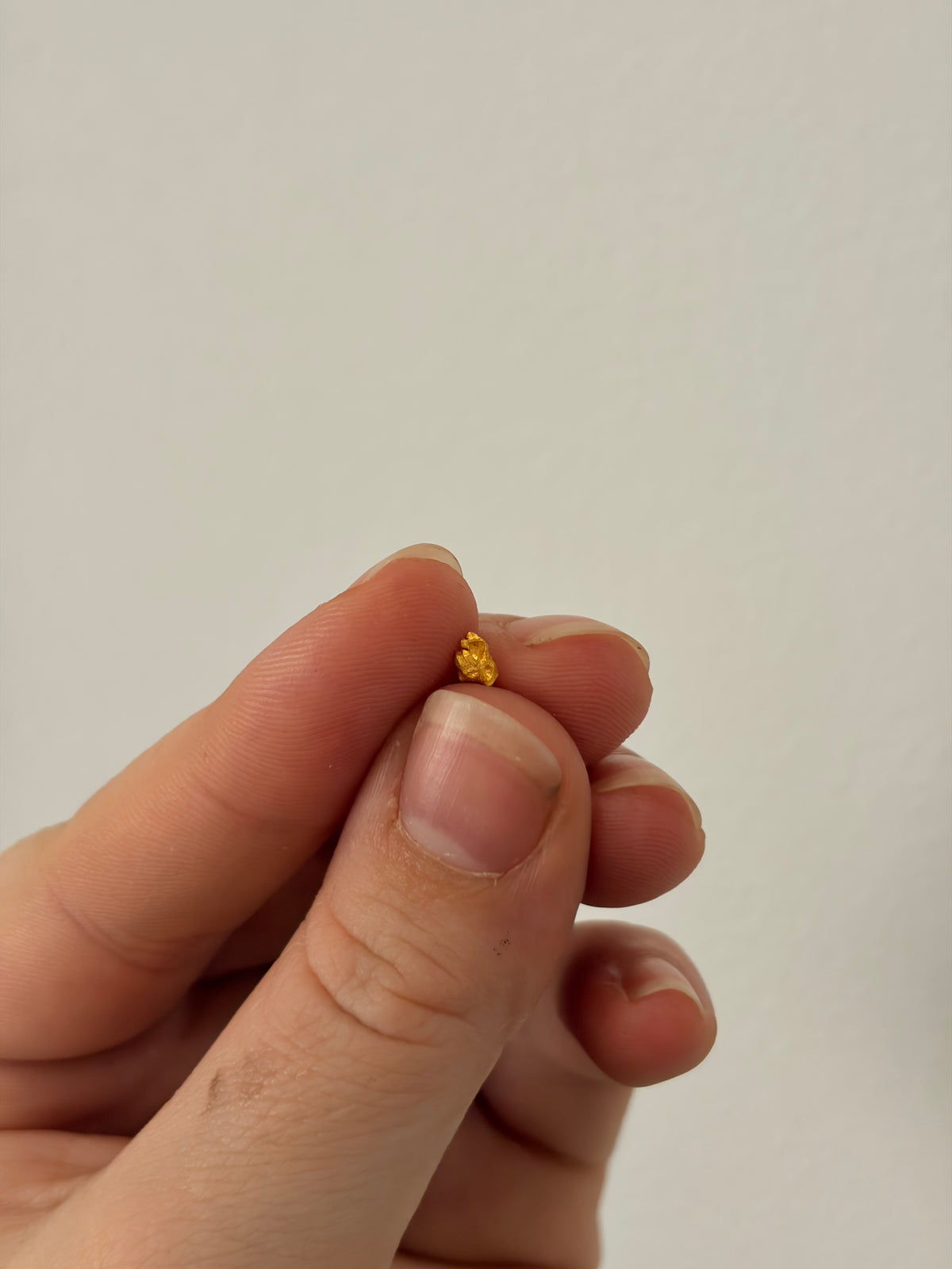 0.16 grams Natural Gold Nugget - October drop