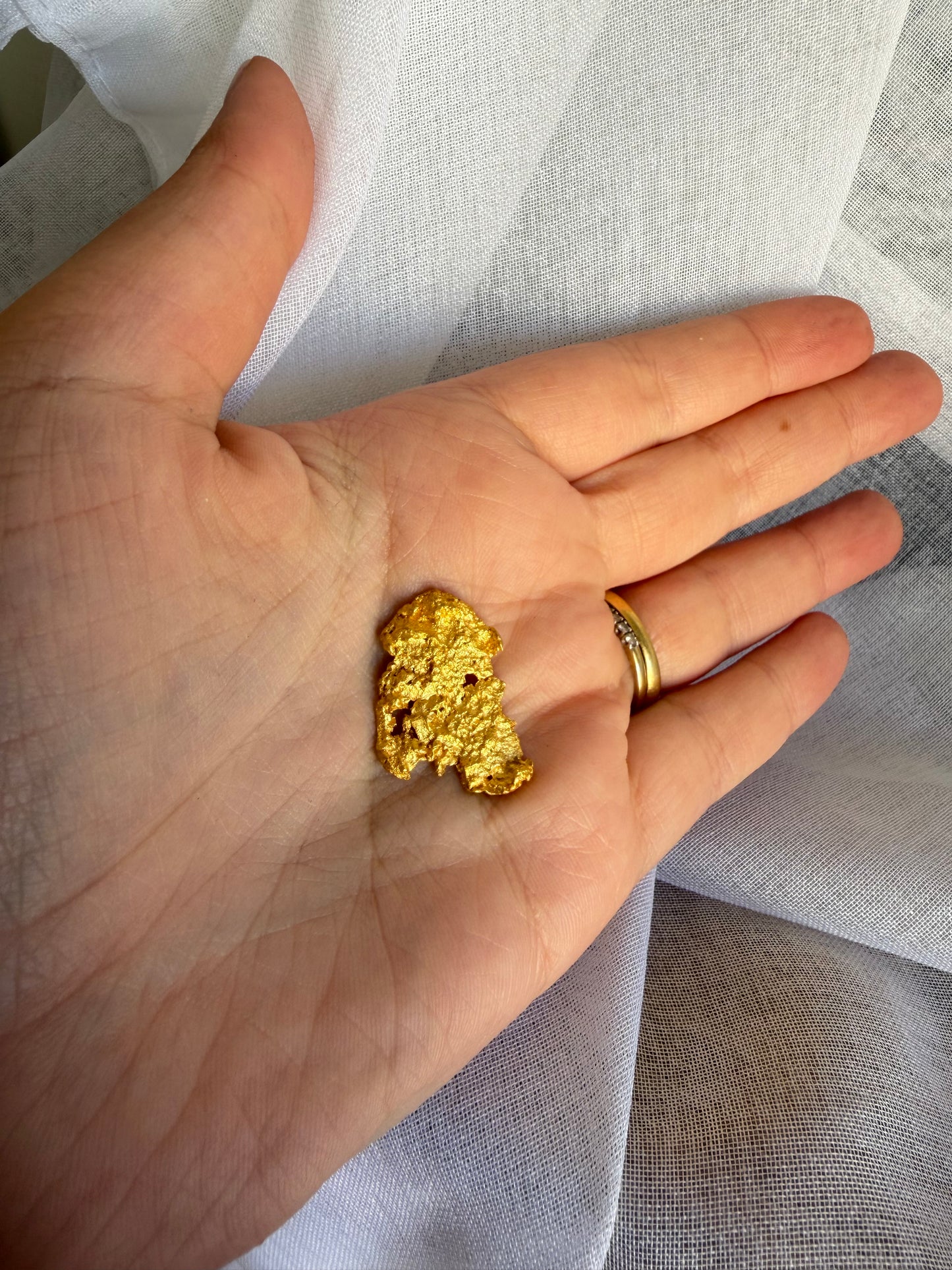 7.56 grams Natural Gold Nugget - August 2.0 drop