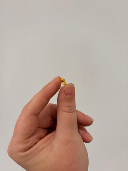 0.45 grams Natural Gold Nugget - October drop